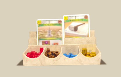 Marble Card Holder Resource Organizer