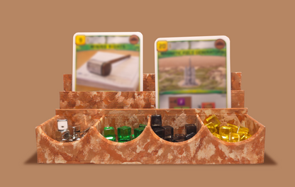 Sandstone Card Holder Resource Organizer